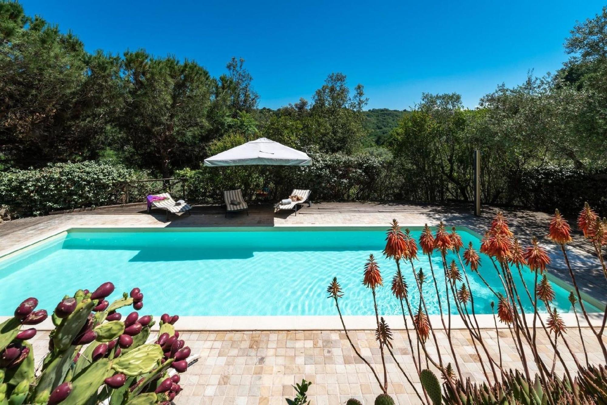 Meernahes Ferienhaus Casa Cantagallo Mit Pool Βίλα Φέρμο Εξωτερικό φωτογραφία