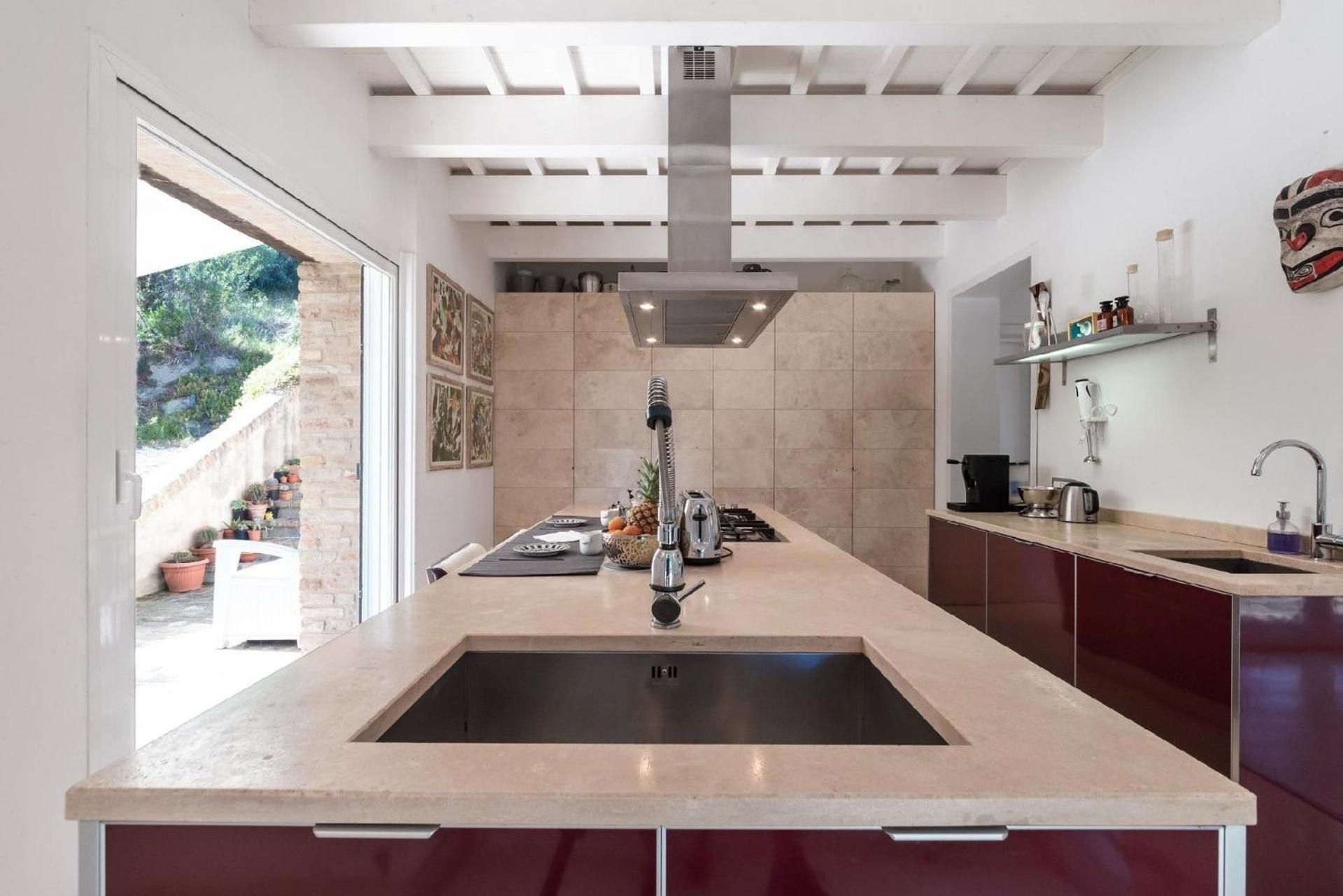 Meernahes Ferienhaus Casa Cantagallo Mit Pool Βίλα Φέρμο Εξωτερικό φωτογραφία