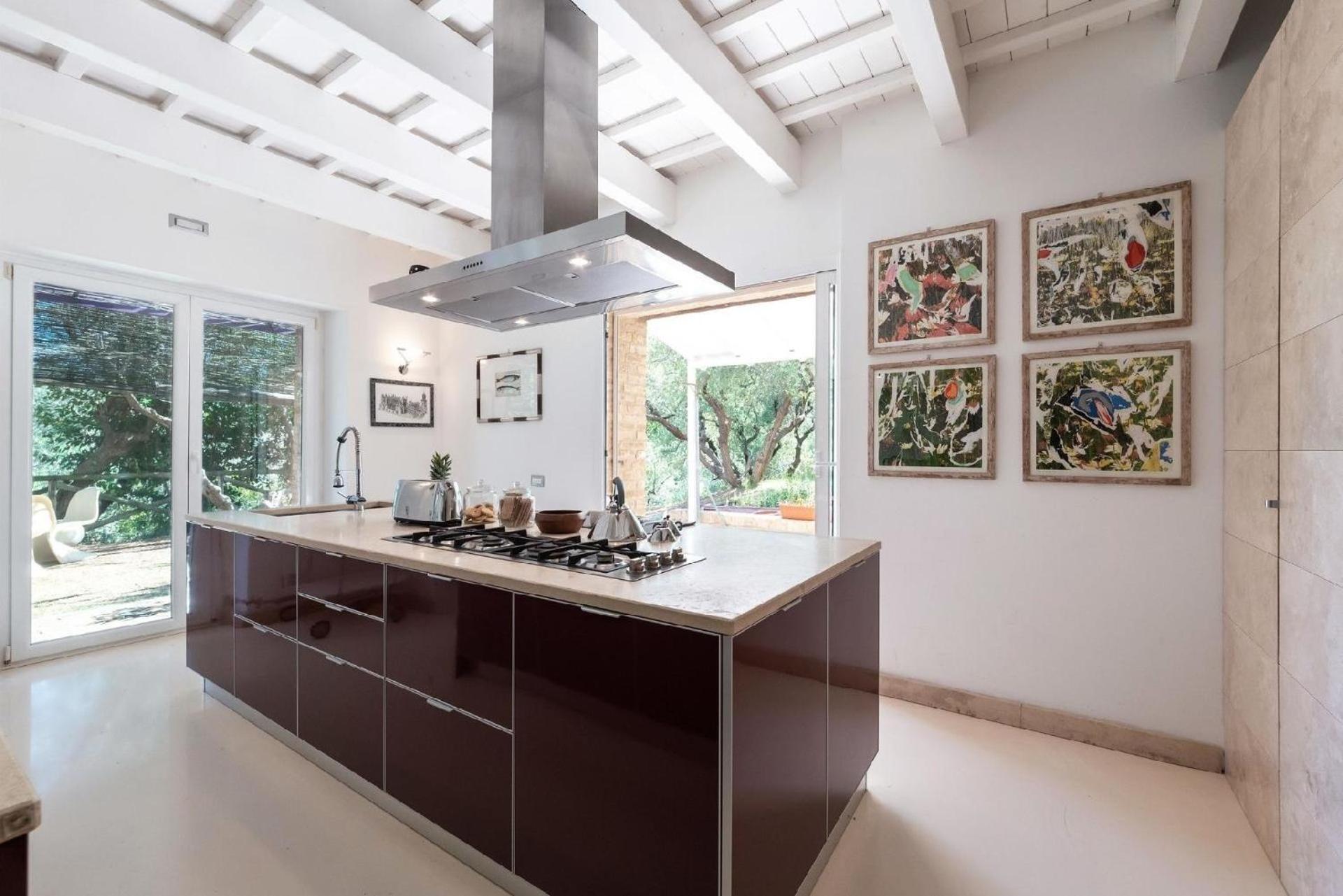 Meernahes Ferienhaus Casa Cantagallo Mit Pool Βίλα Φέρμο Εξωτερικό φωτογραφία