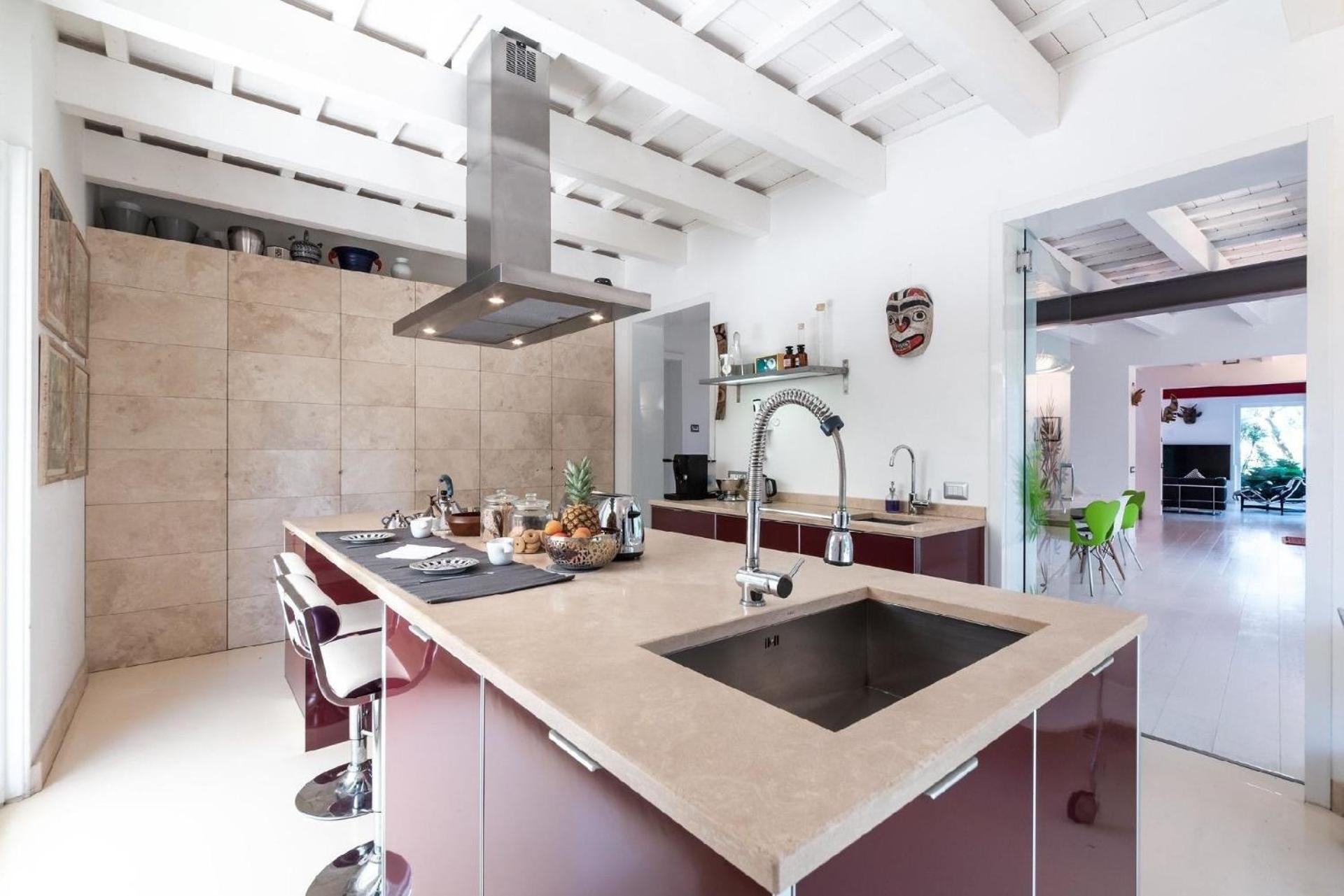 Meernahes Ferienhaus Casa Cantagallo Mit Pool Βίλα Φέρμο Εξωτερικό φωτογραφία